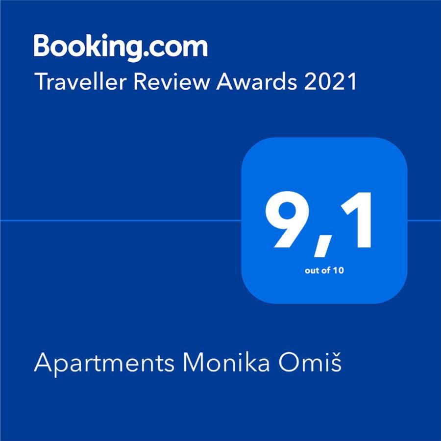 Apartments Monika Омиш Экстерьер фото